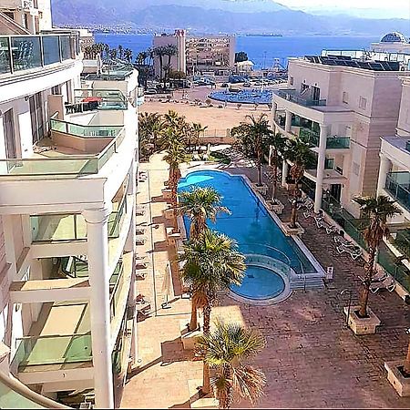 エイラートMilana'S Deluxe With Big Patio And Poolアパートメント エクステリア 写真