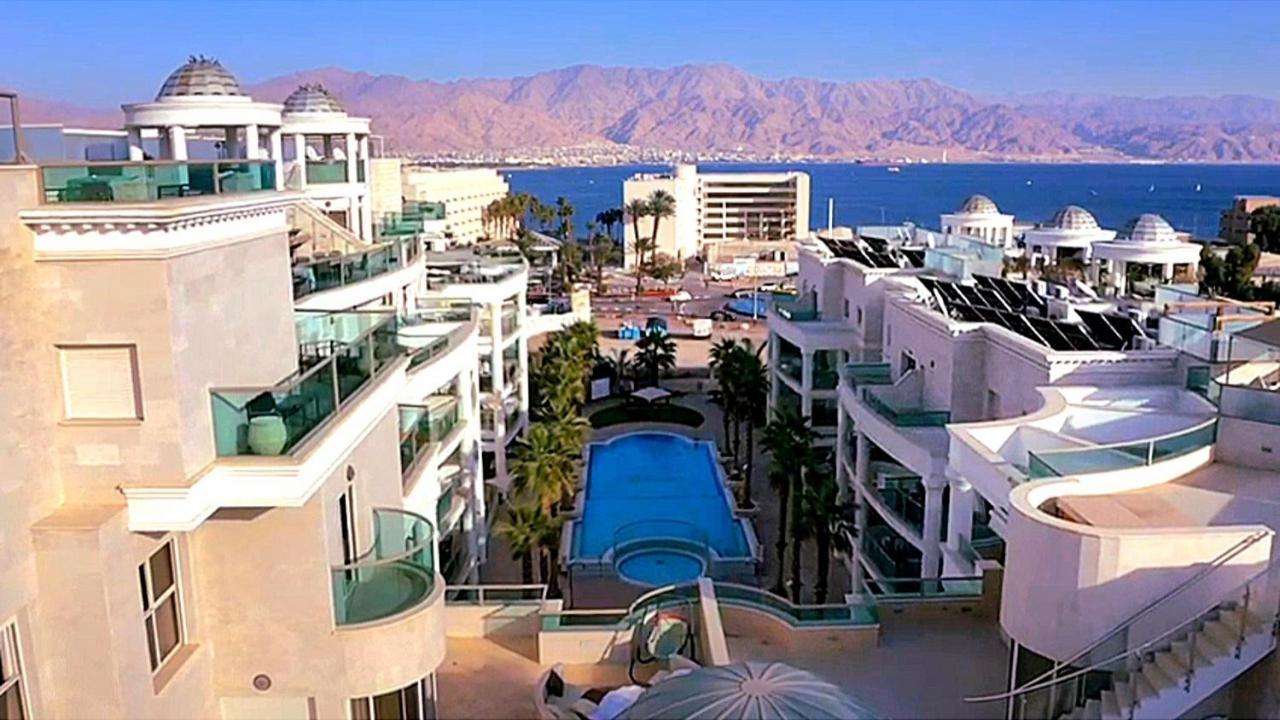 エイラートMilana'S Deluxe With Big Patio And Poolアパートメント エクステリア 写真